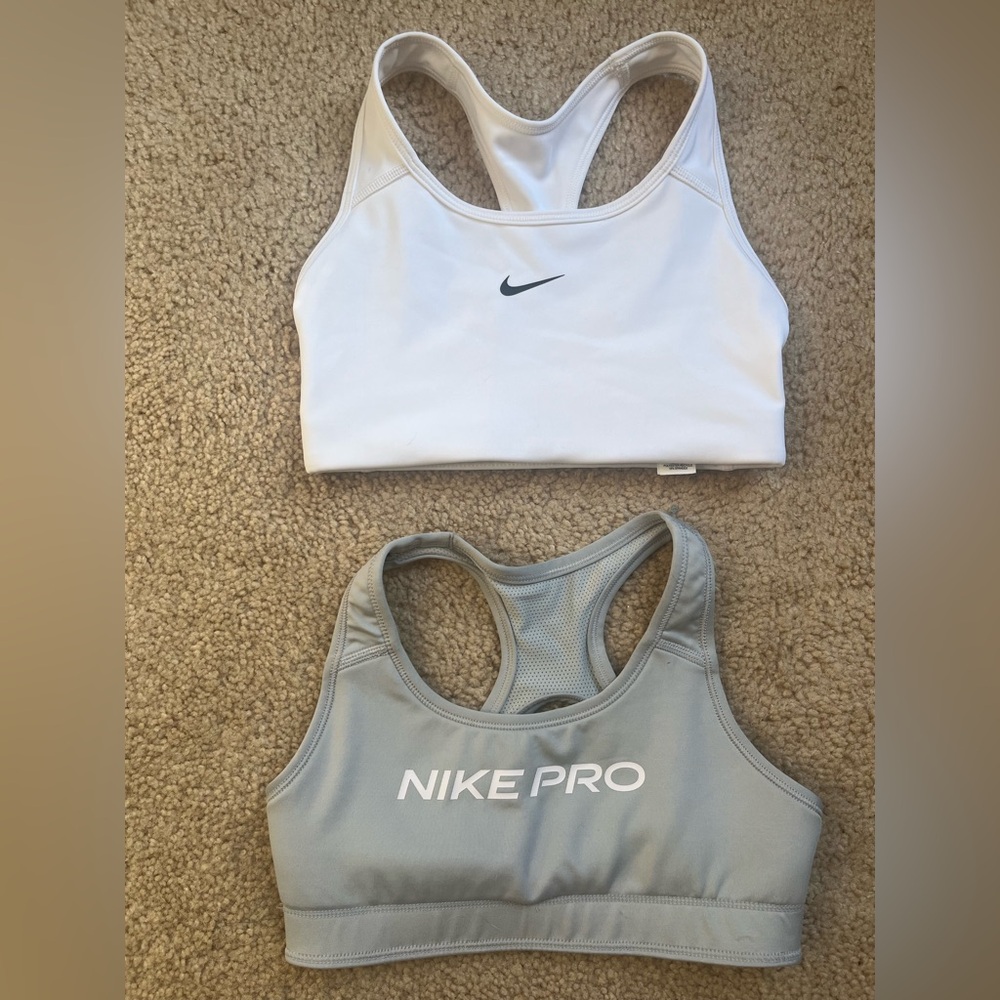 Girls Nike sports bras